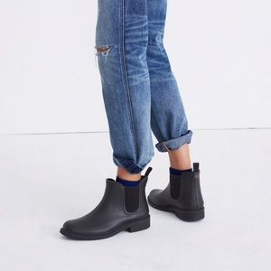 NWOT Madewell Chelsea Rainboots